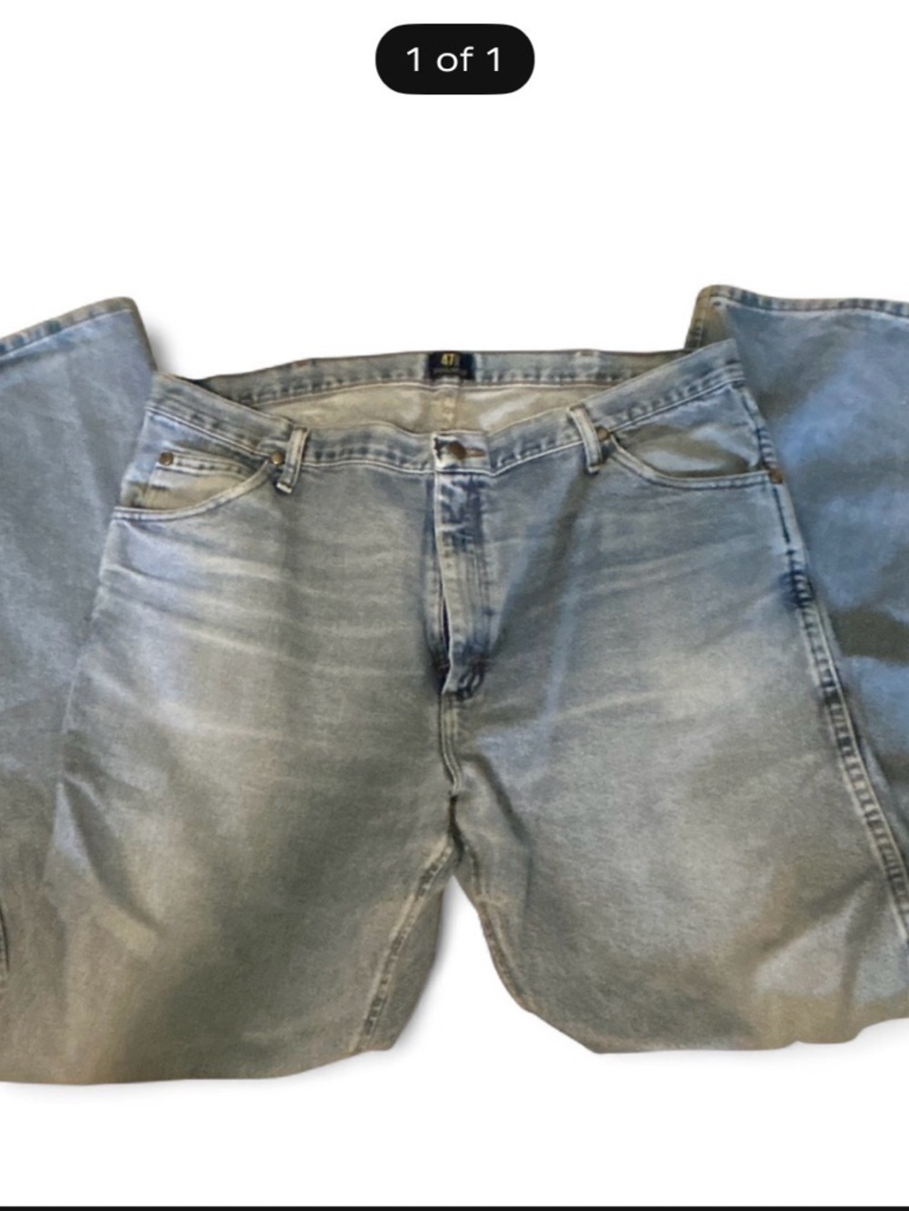 Wrangler Light Blue Relaxed Fit Men's Jeans